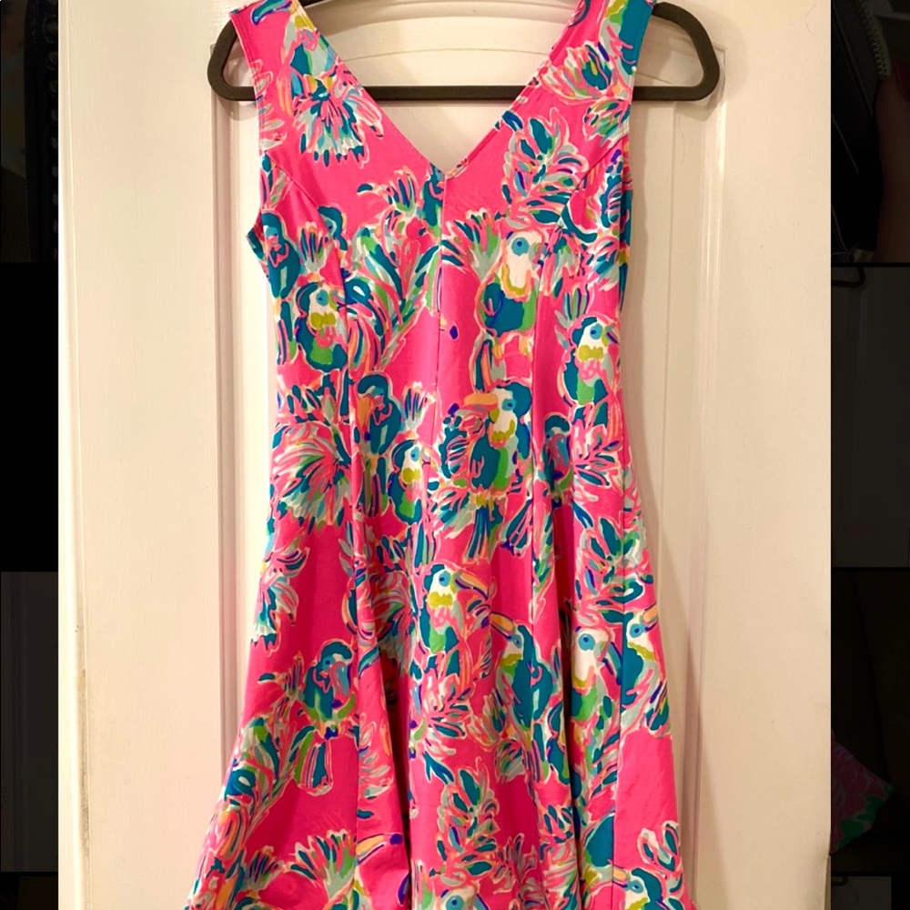 Lilly Pulitzer stretchy skater dress, XS